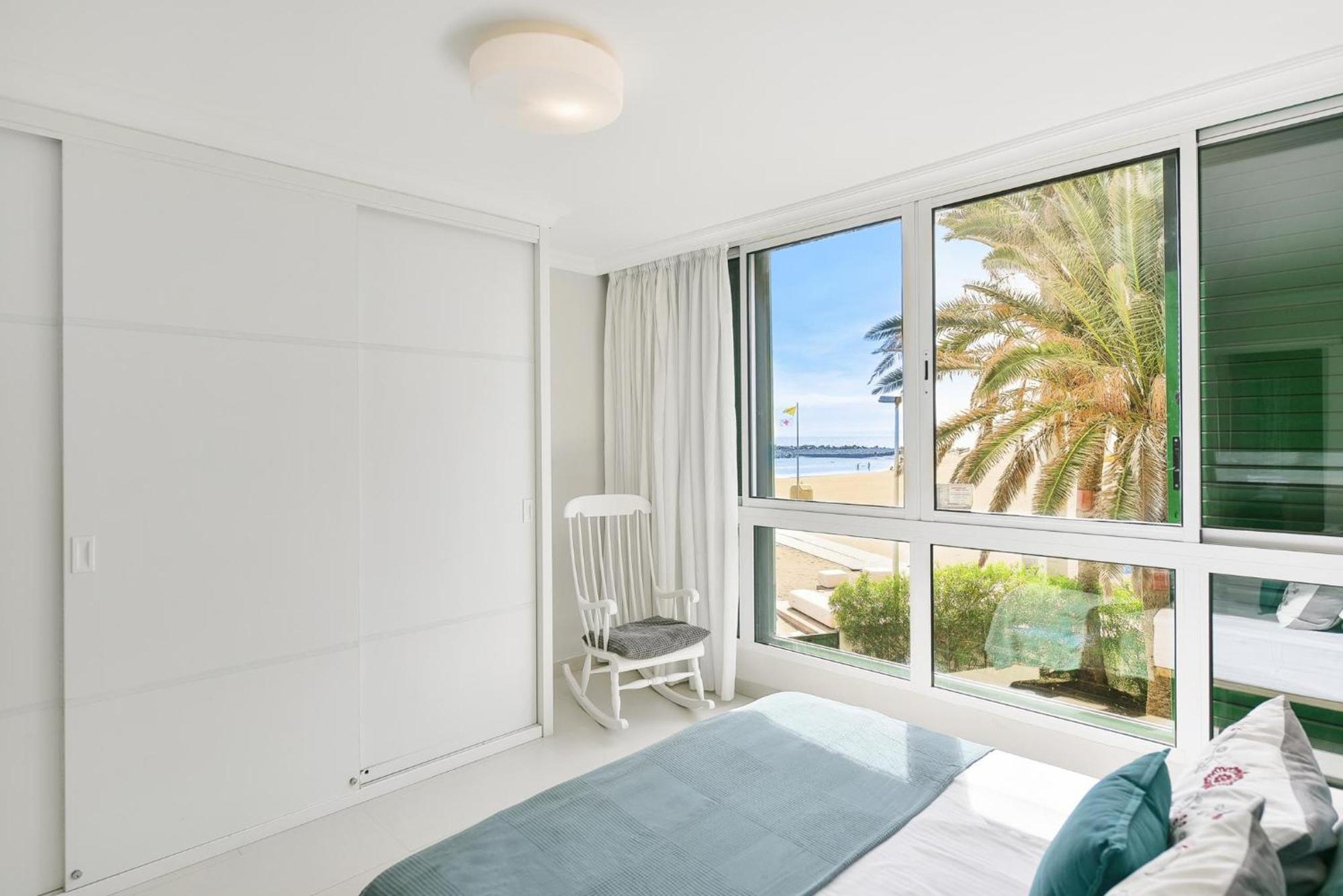 Beachfront Apartment Las Burras Mra 02 San Agustín Eksteriør bilde