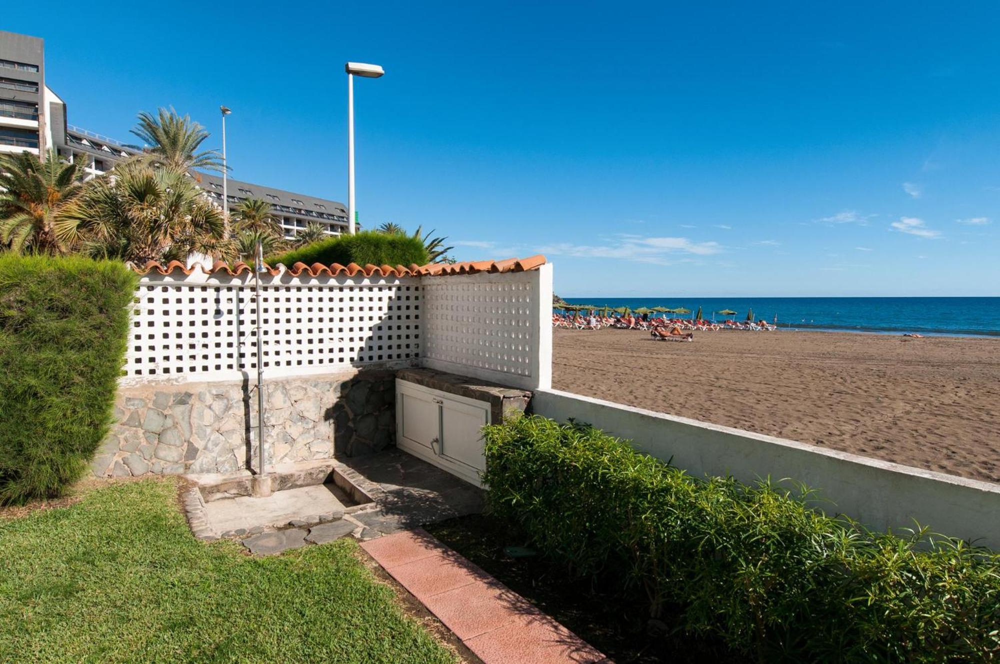 Beachfront Apartment Las Burras Mra 02 San Agustín Eksteriør bilde
