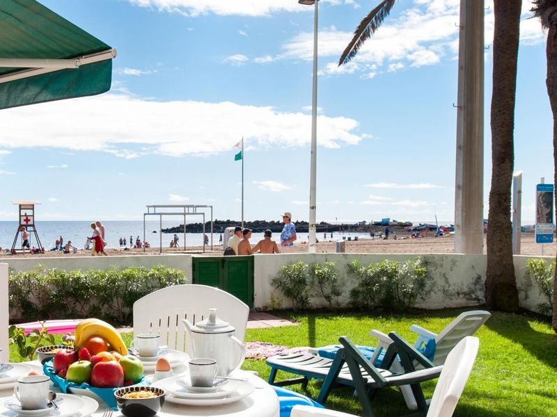 Beachfront Apartment Las Burras Mra 02 San Agustín Eksteriør bilde